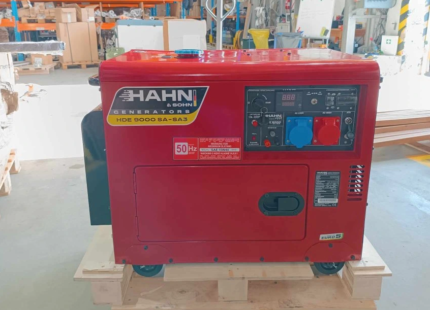 Dieselový generátor Hahn & Sohn HDE 9000SA-SA3 1/3