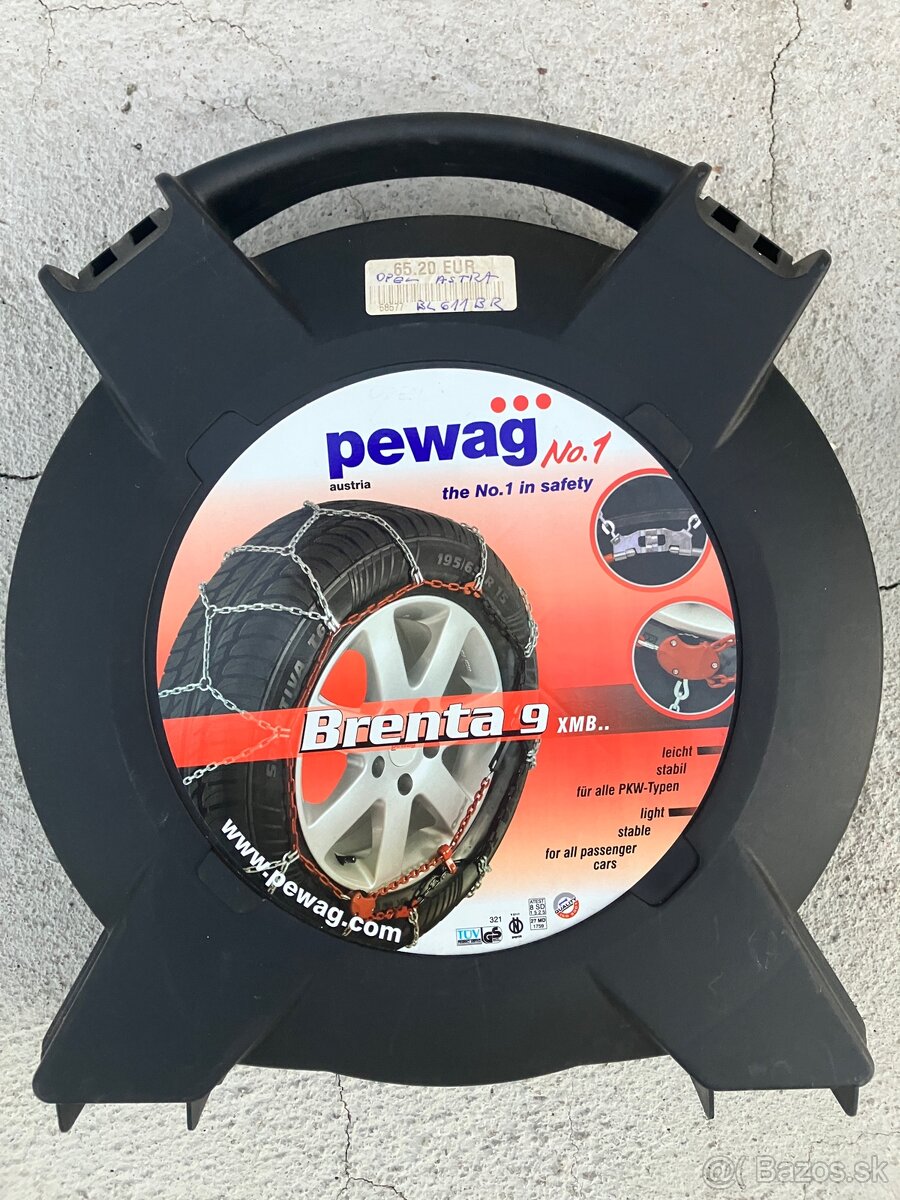 Snehové reťaze na 14” 15” 16” 17” 18” kolesá