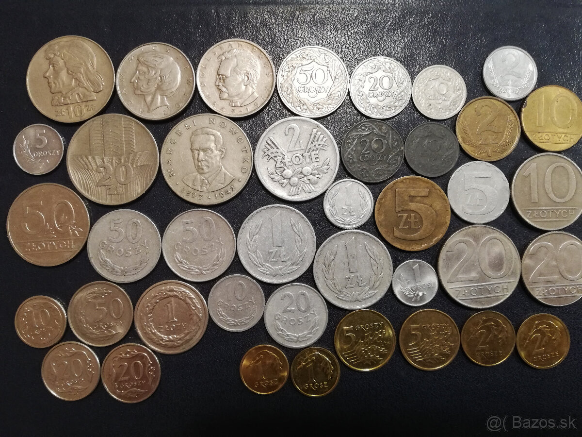 mince Poľsko a Srbsko