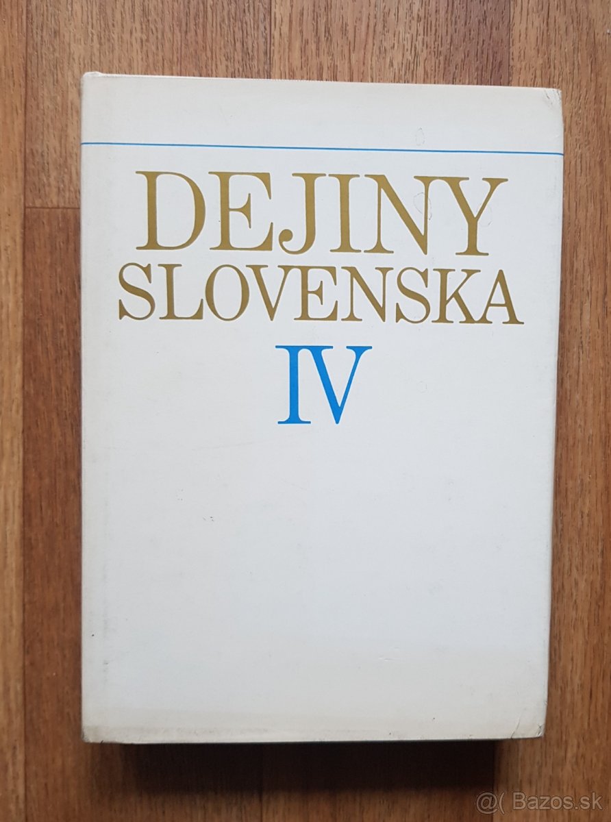 Prodám knihu Dejiny Slovenska IV.