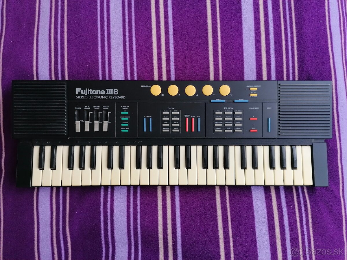 Detské klávesy Fujitone IIIB