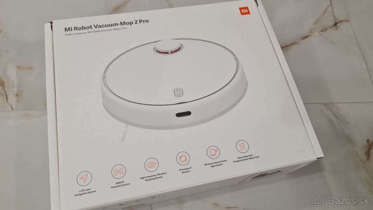 Xiaomi Mi Robot Vacuum Mop 2 Pro White - NOVÝ