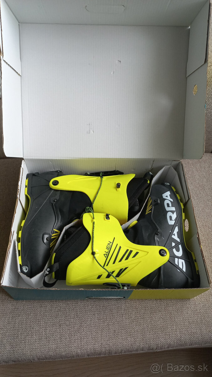 Predám lyžiarky Scarpa Alien, veľkosť 30 MP