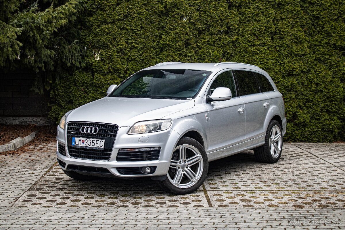 2008 Audi Q7 3.0 TDI 176kW Koža 3x S-Line