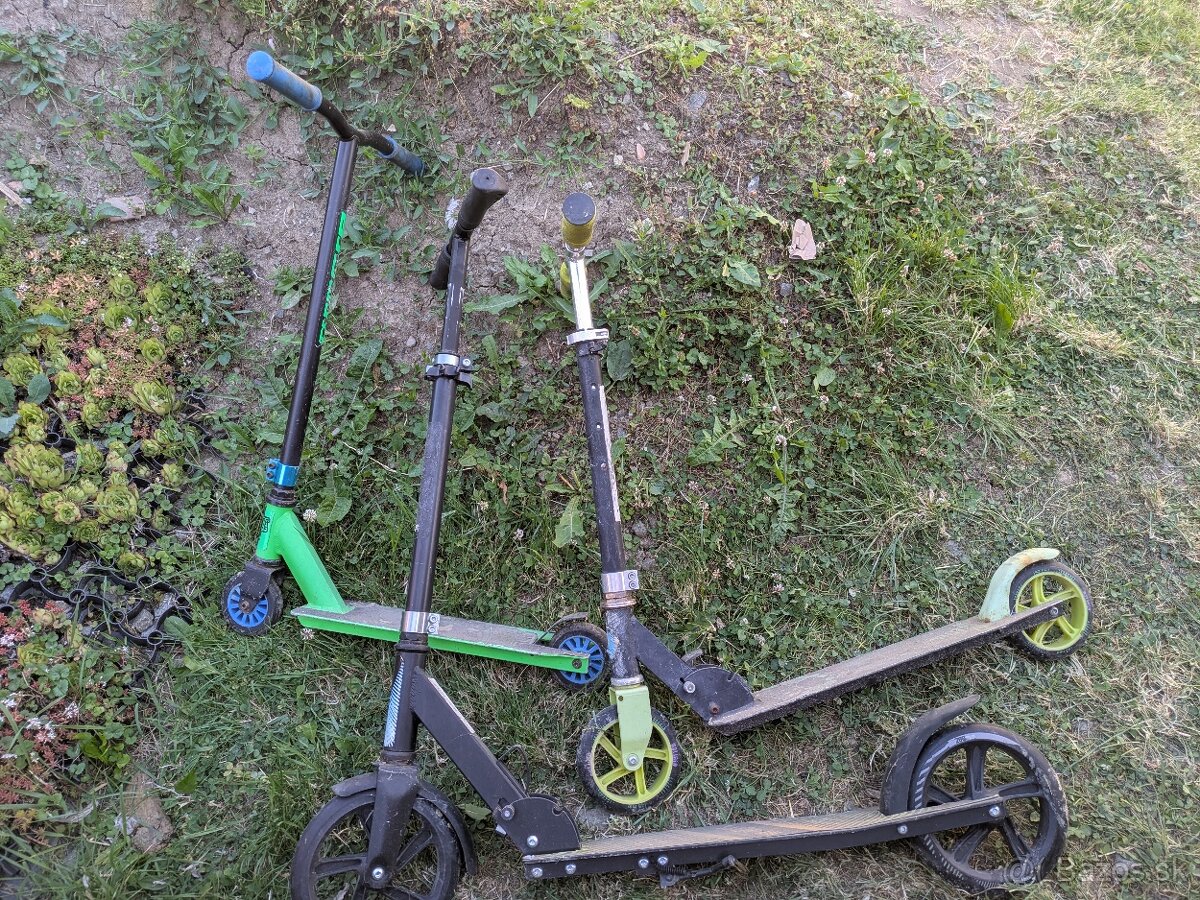 Kolobežky, freestylova