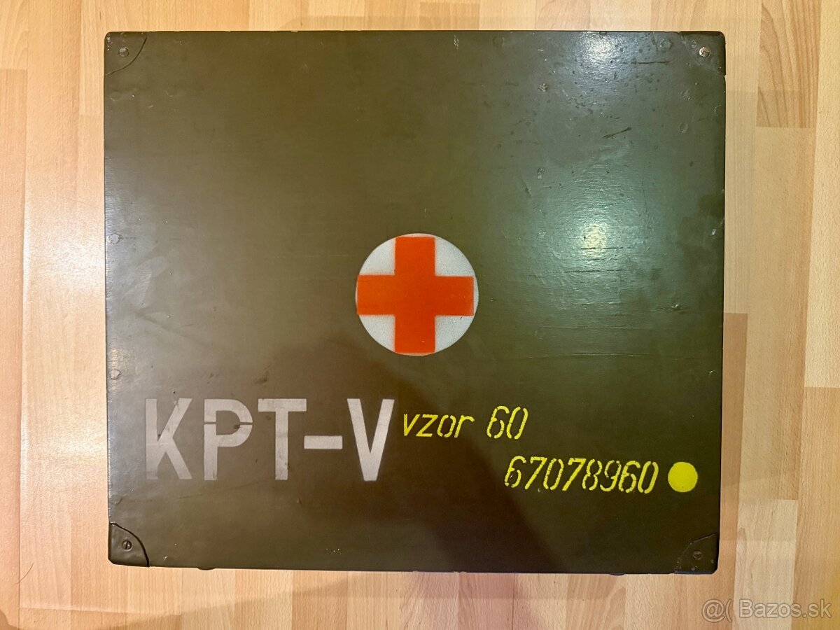 Predám vojenský resuscitačný prístroj KPT-V vzor 60