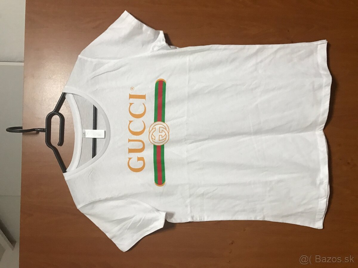 NOVÉ GUCCI white damske tricko S/M