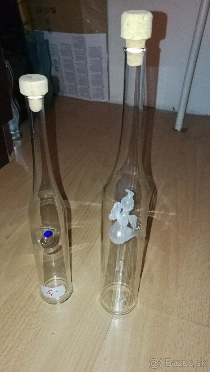 Ozdobné fľaše na alkohol