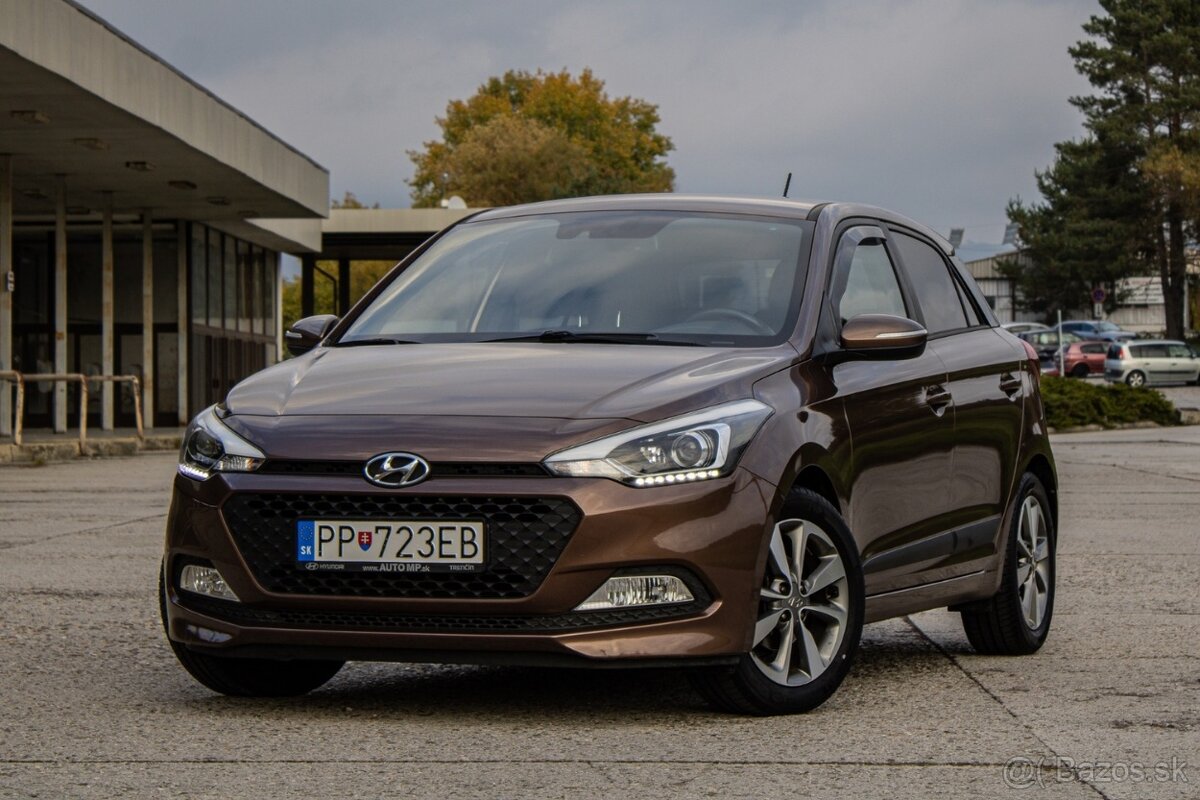 Hyundai i20 1.2i 16V Style, 62kW / AJ NA SPLÁTKY / PROTIÚČET