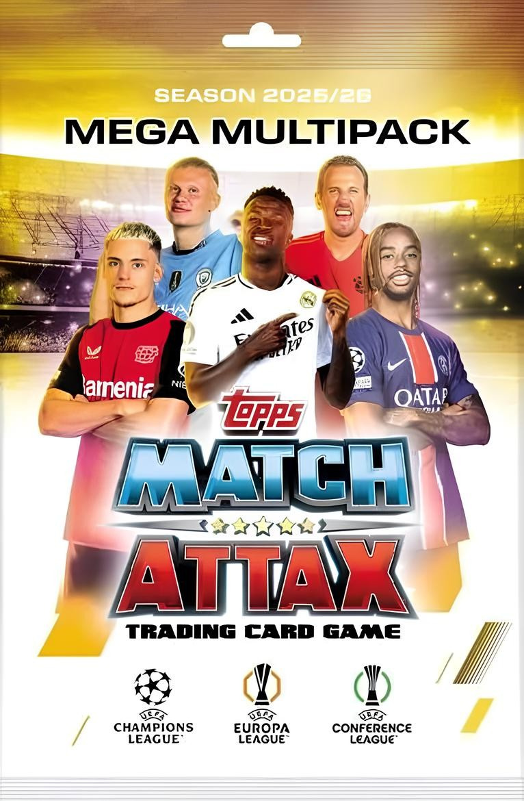 Futbalové kartičky Match Attax 2025/26 ... obyčajné