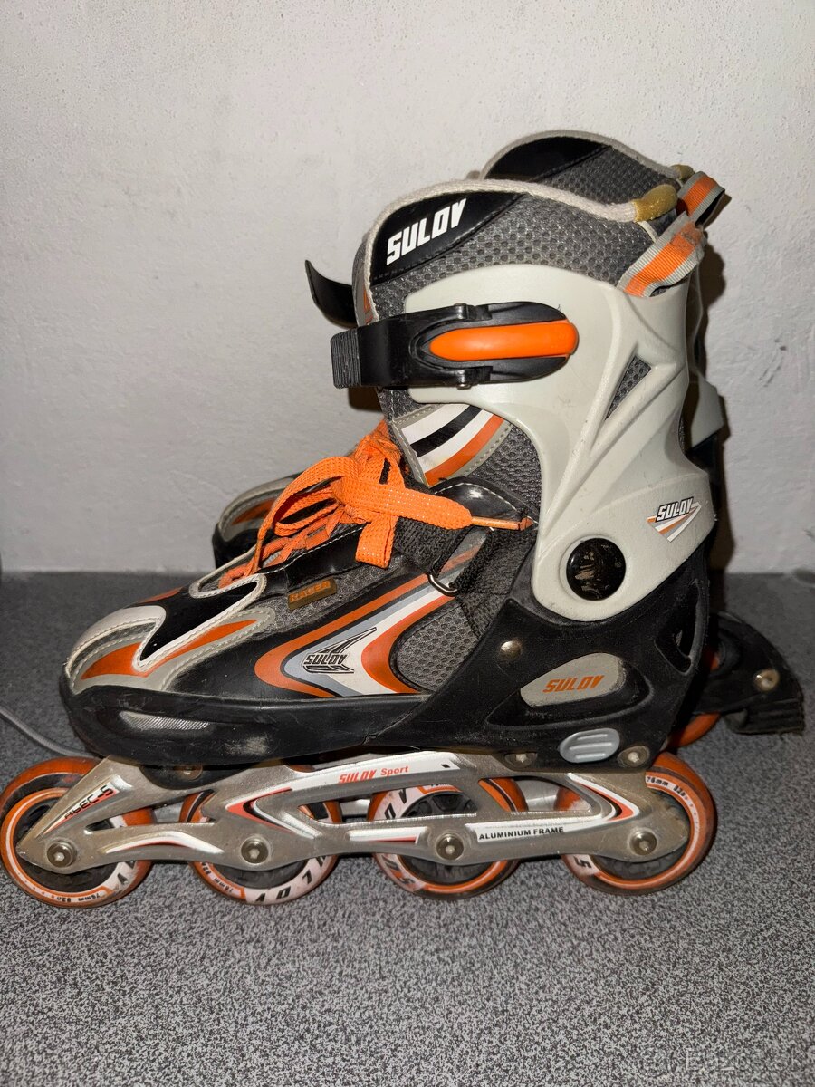 dámske kolieskové korčule Sulov.