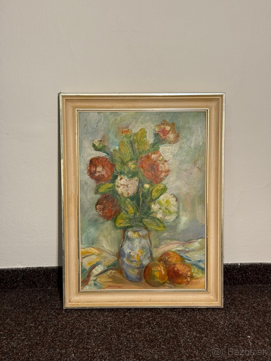 Starožitný maľovaný obraz