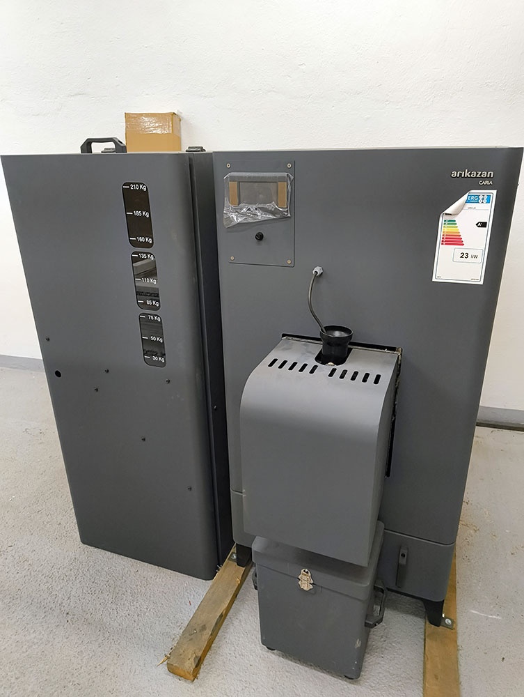 Kotol na pelety 23kW-nový, nepoužívaný