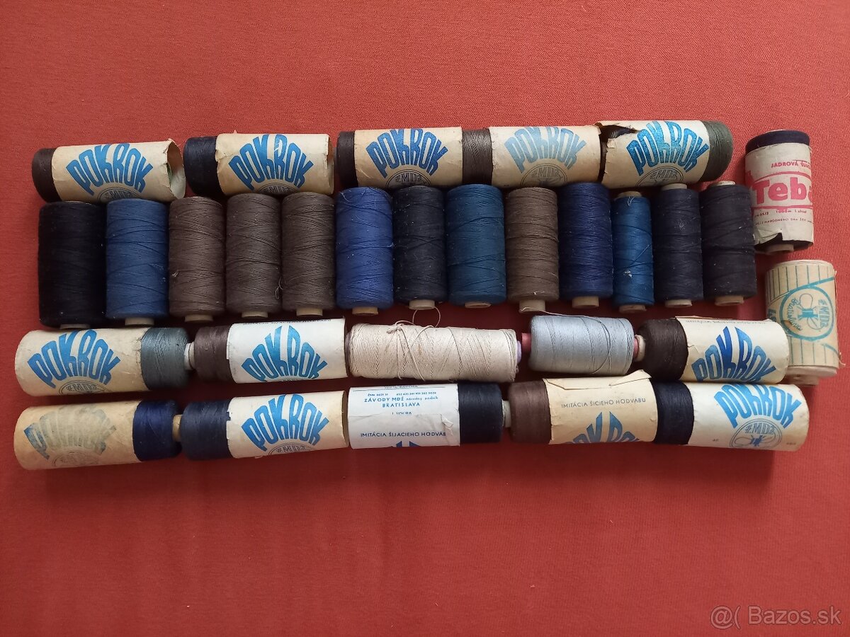 Šijacie nite pokrok