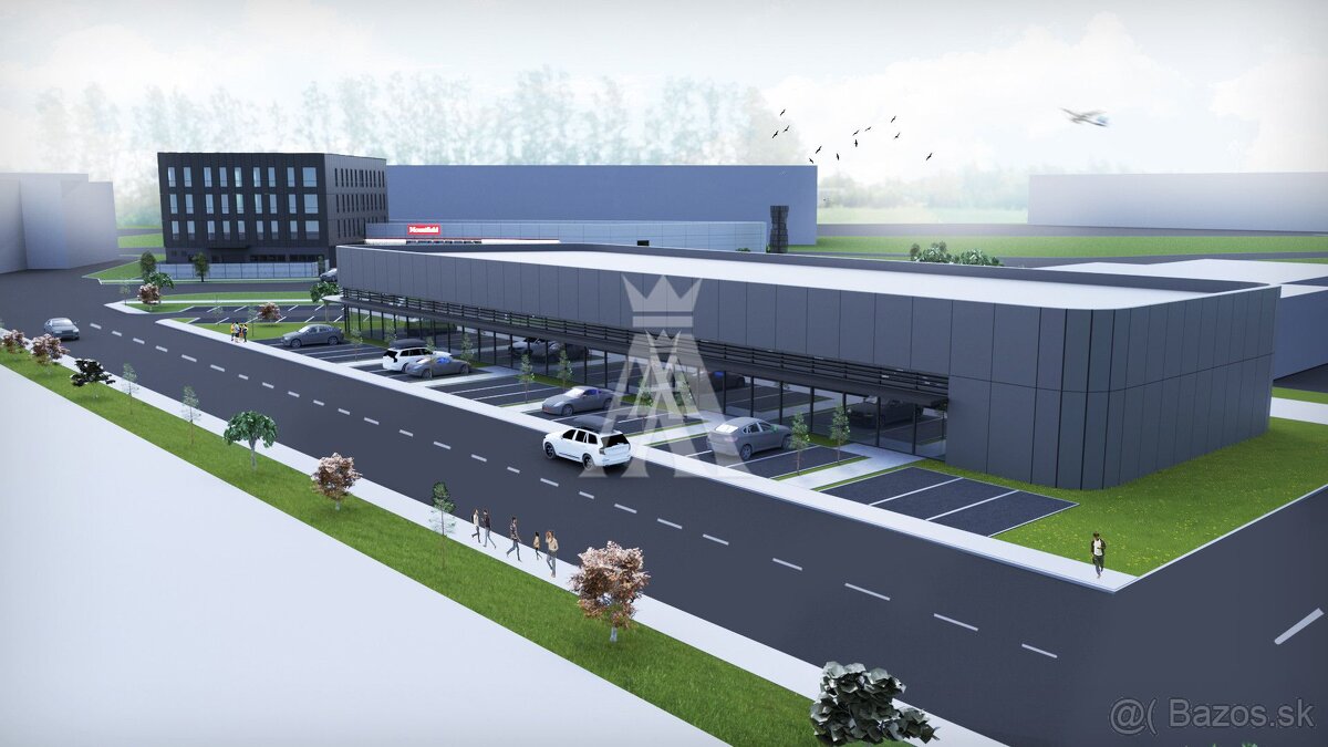 OBCHODNÉ PRIESTORY AURA RETAIL, PRI PRACHÁRNI, KOŠICE JUH