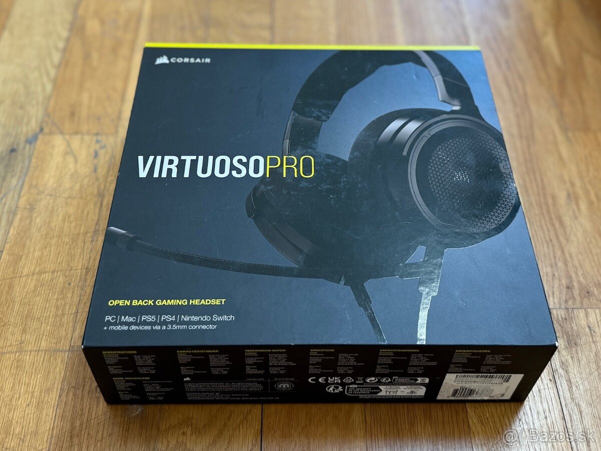 Predám slúchadlá Corsair Virtuoso PRO