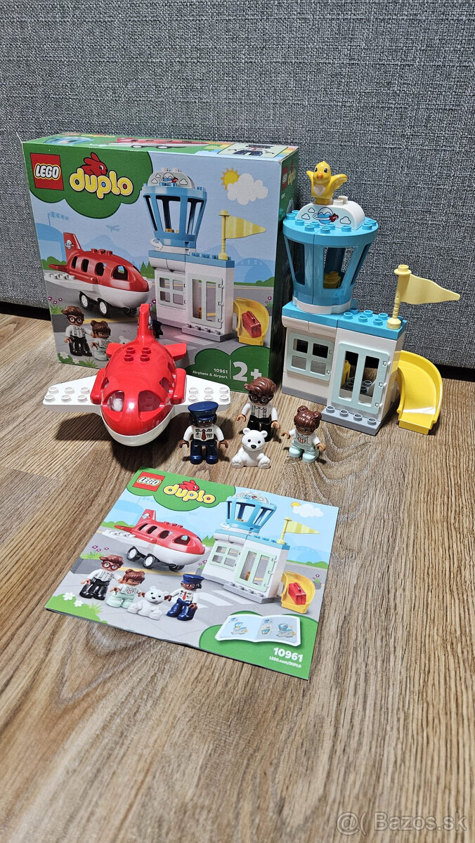 lego duplo 'Lietadlo na letisku' 10961 + auticka naviac