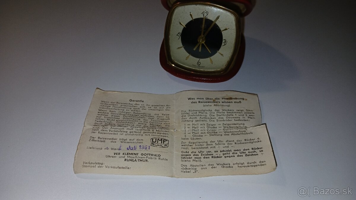 Vreckové hodinky UMF RUHLA