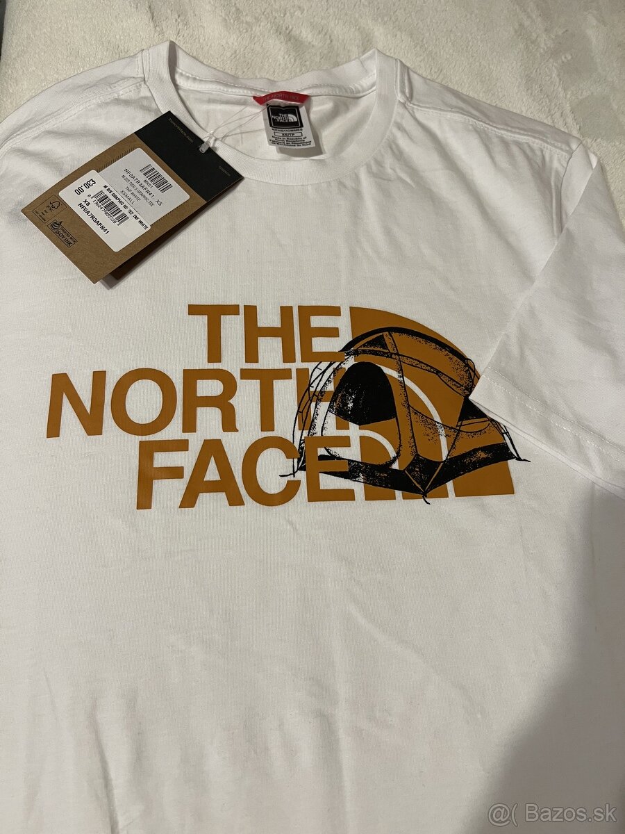 biele THE NORTH FACE tričko / XS