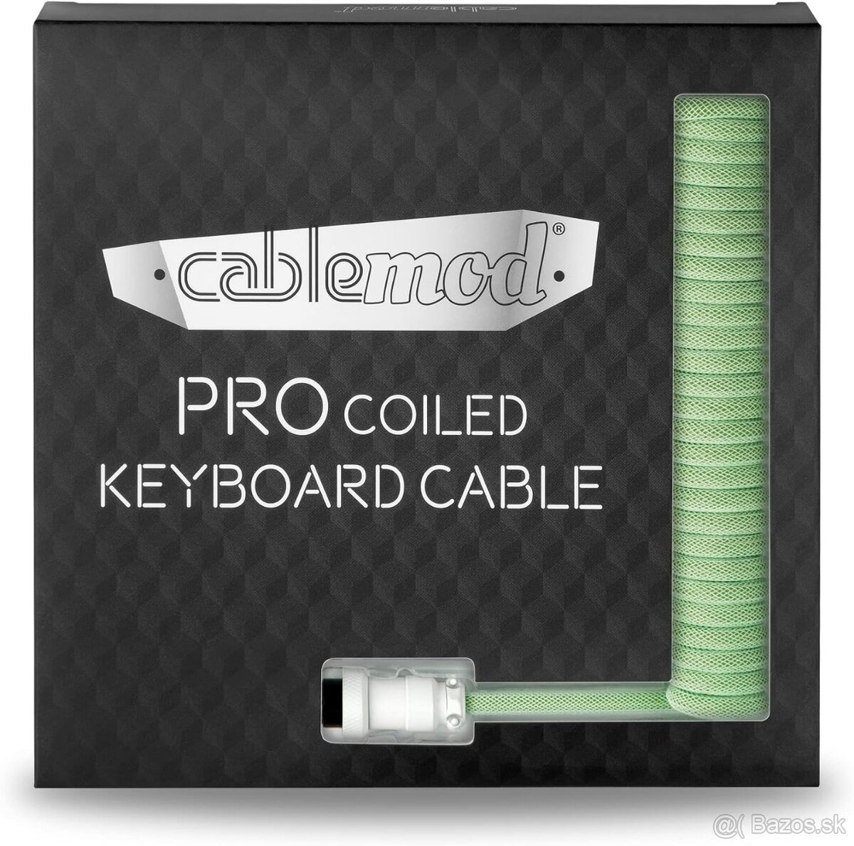 CableMod Pro Coiled Keyboard Cable / Light Green