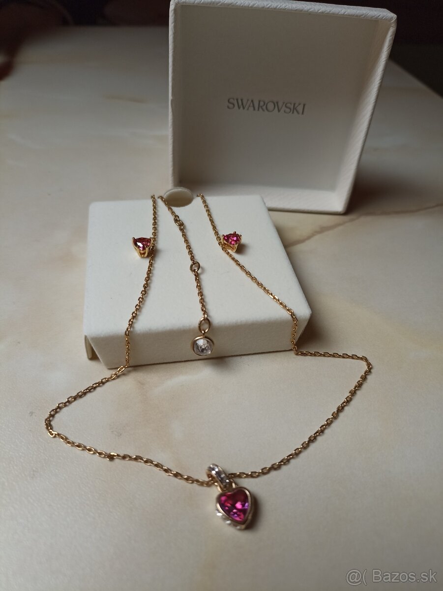 Swarovski náhrdelník a náušnice