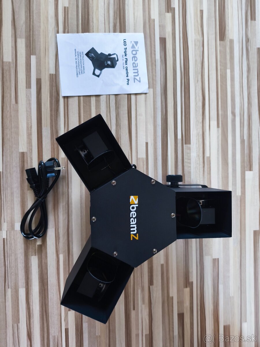 BeamZ triple flex centre LED scanner