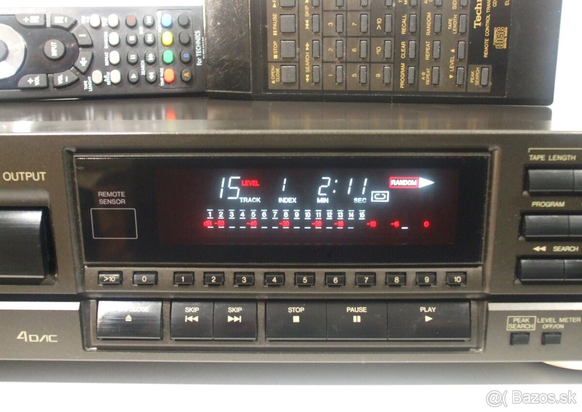 CD prehravac MASH prevodnik TECHNICS SL-PG400, vyr. Germany