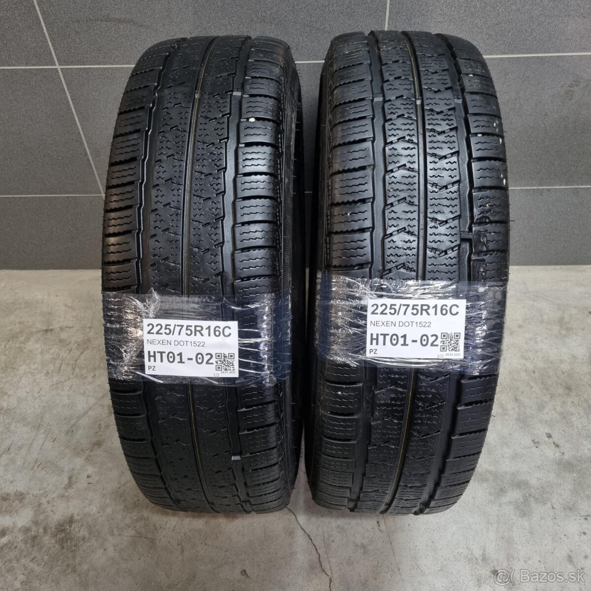 Dodávkové zimné pneu 225/75 R16C NEXEN DOT1522