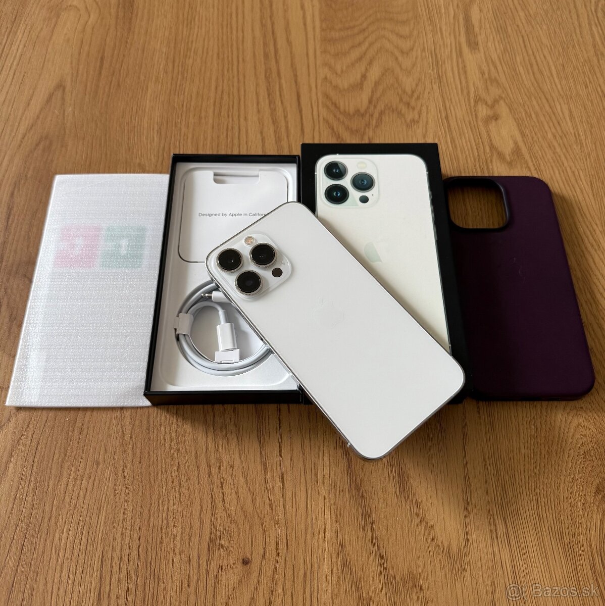 iPhone 13 Pro 128 gb Silver - komplet príslušenstvo, záruka