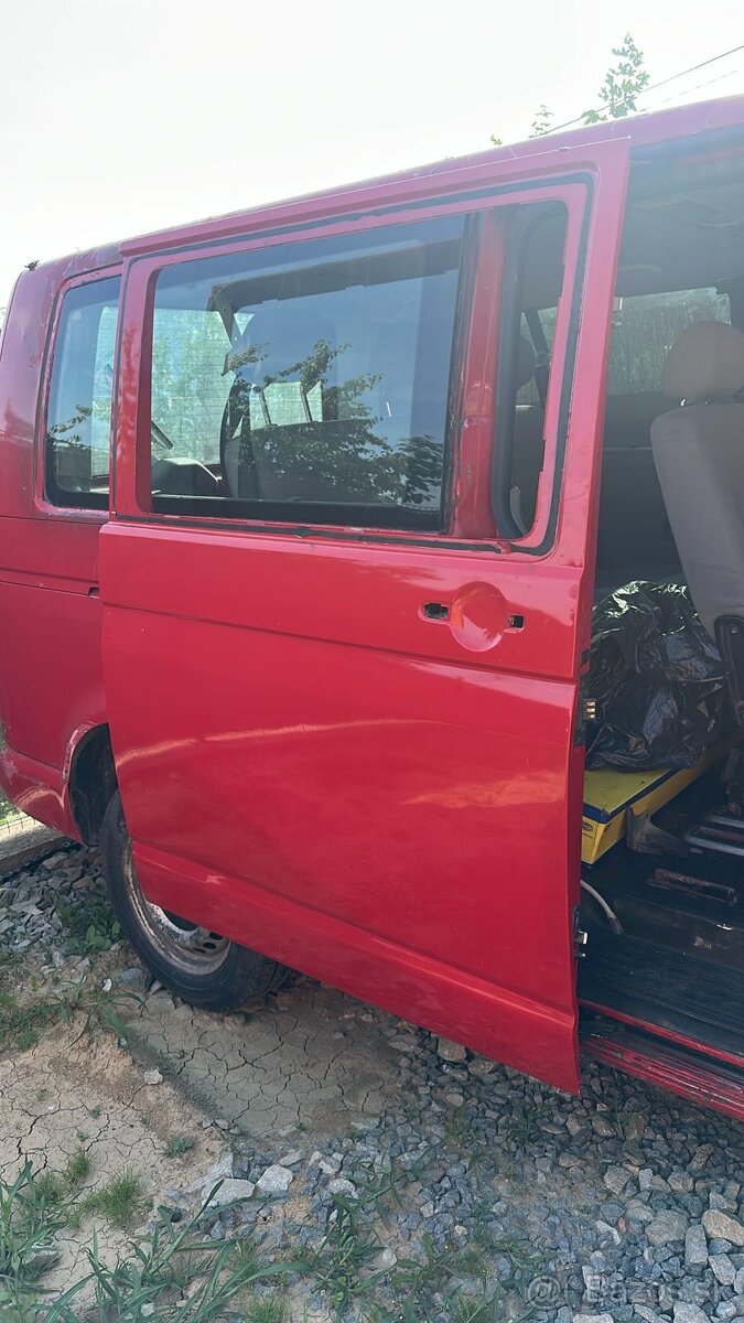 Wv T5 transporter posuvné dvere