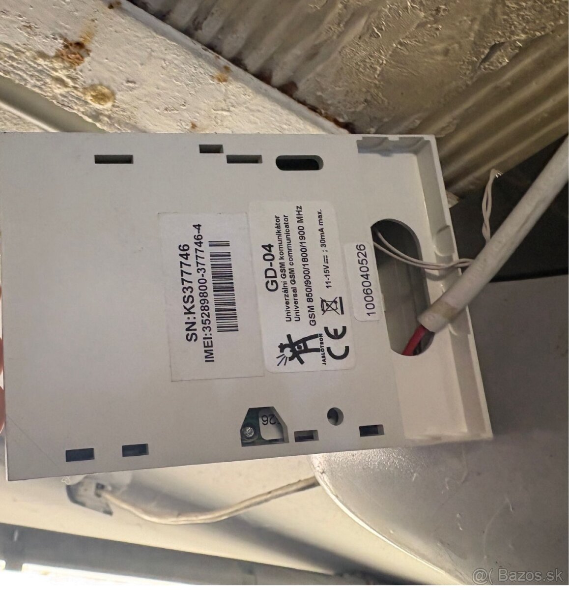 Predam GSM modul - otvaranie brany