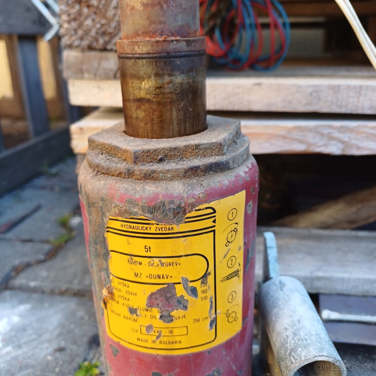 hydraulický zdvihák