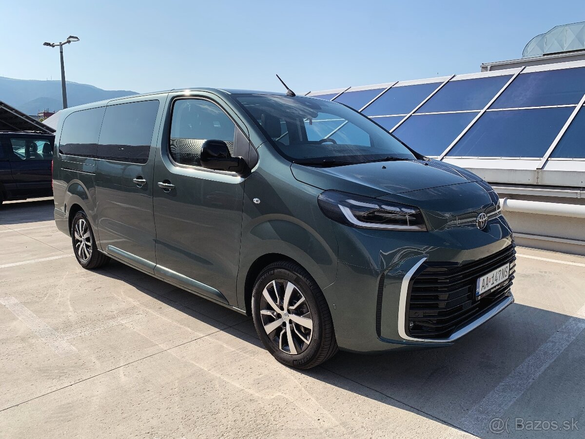 Toyota Proace Verso VIP – 8-miestny VAN na prenájom