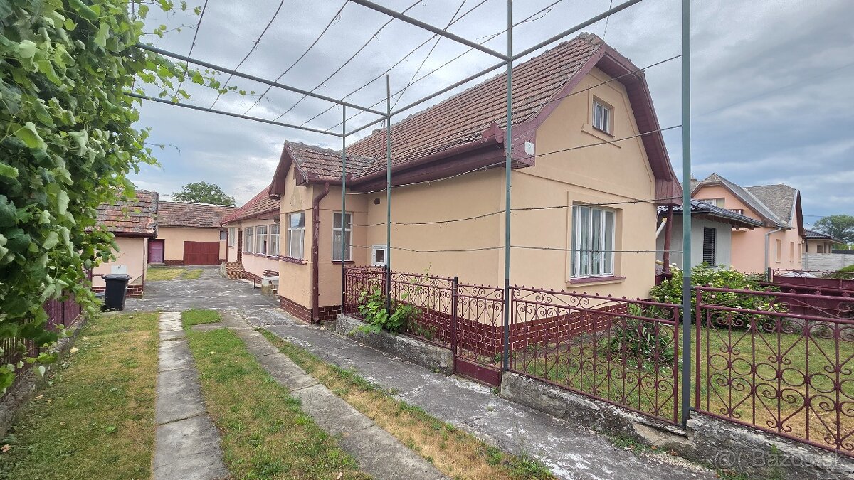 NA PREDAJ STARÝ GAZDOVSKÝ RODINNÝ DOM – KOŠICE OKOLIE