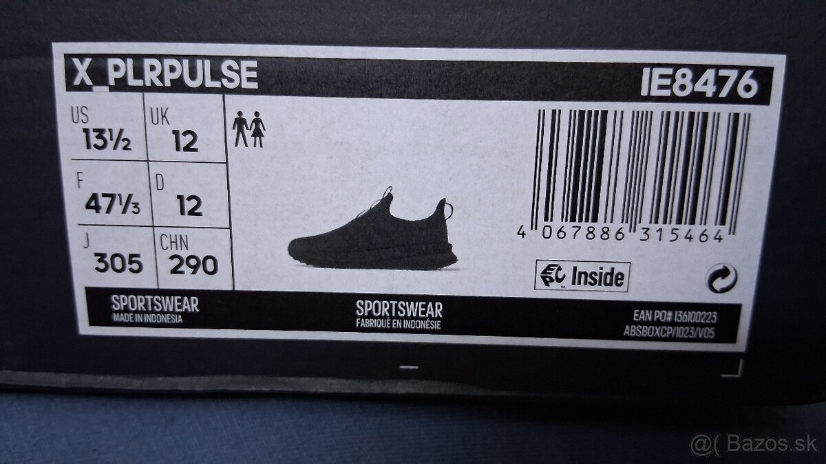 adidas Sneakersy X_Plrpulse IE8476 Čierna