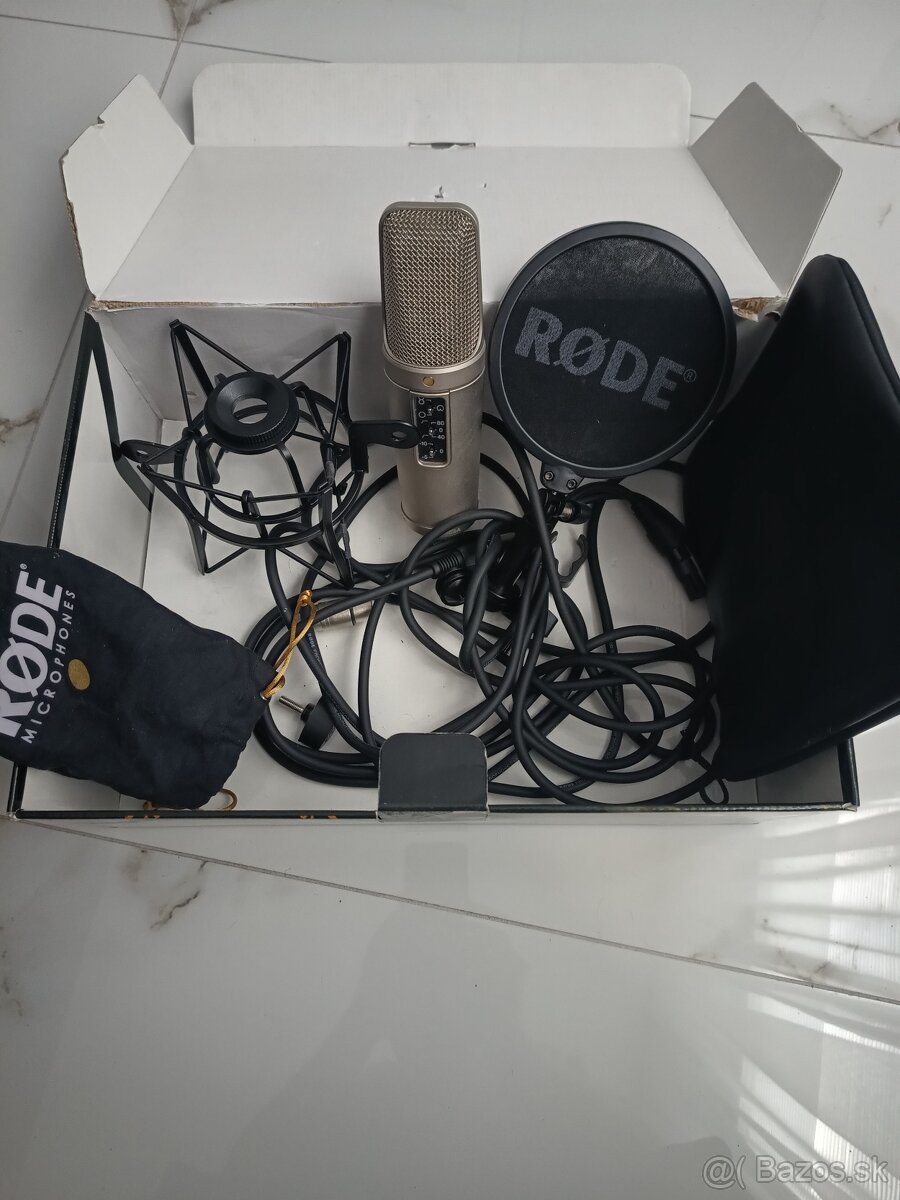 Predám mikrofón rode NT2-a