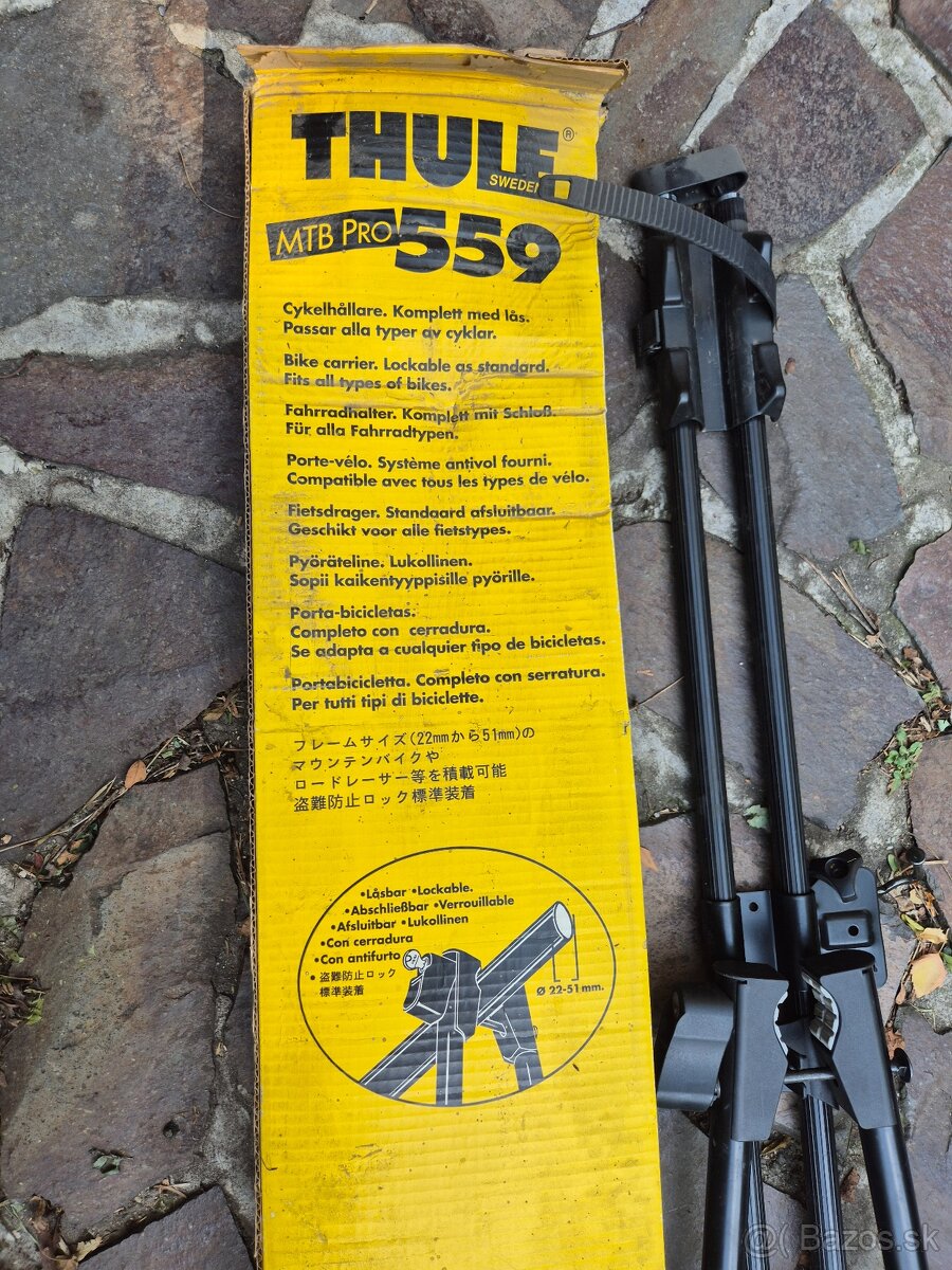 STREŠNÝ NOSIČ  BICYKLOV THULE 559