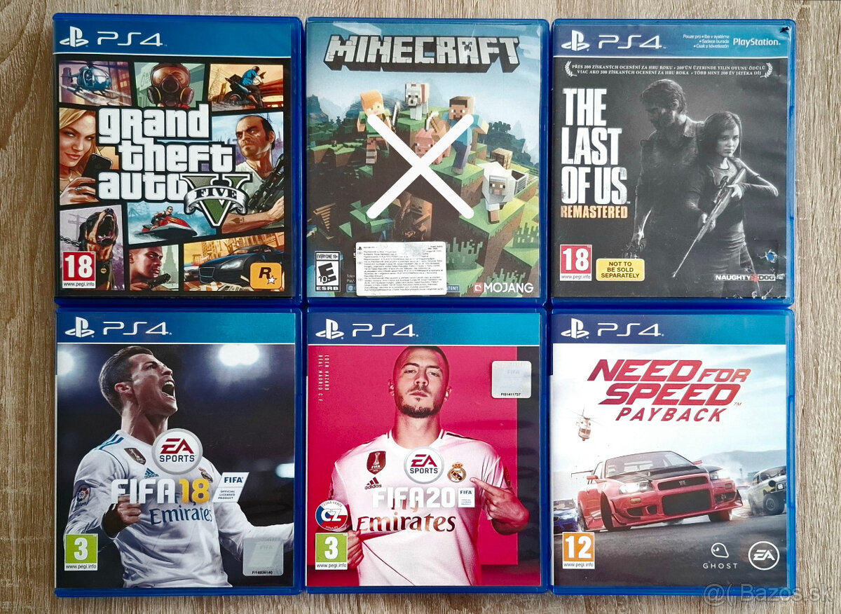 Predam hry na PS4 Idu hrat aj na PS5.