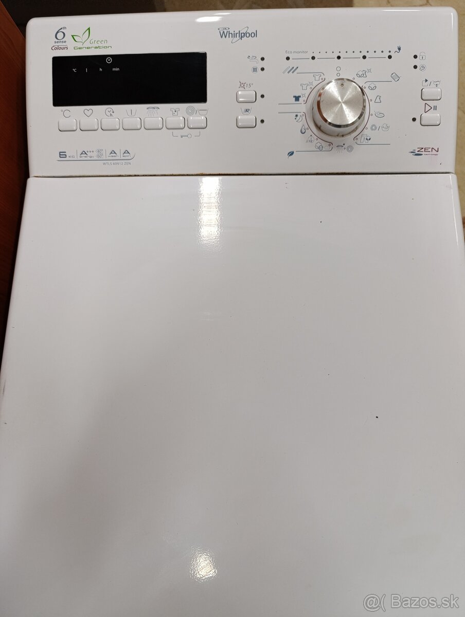 Whirlpool WTLS 60912 ZEN