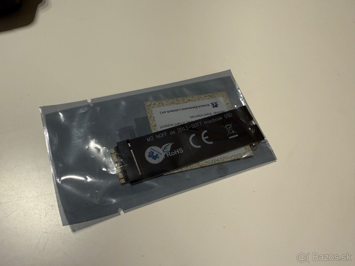 PCIE NVME SSD adaptér na pevný disk SSD pre MacBook