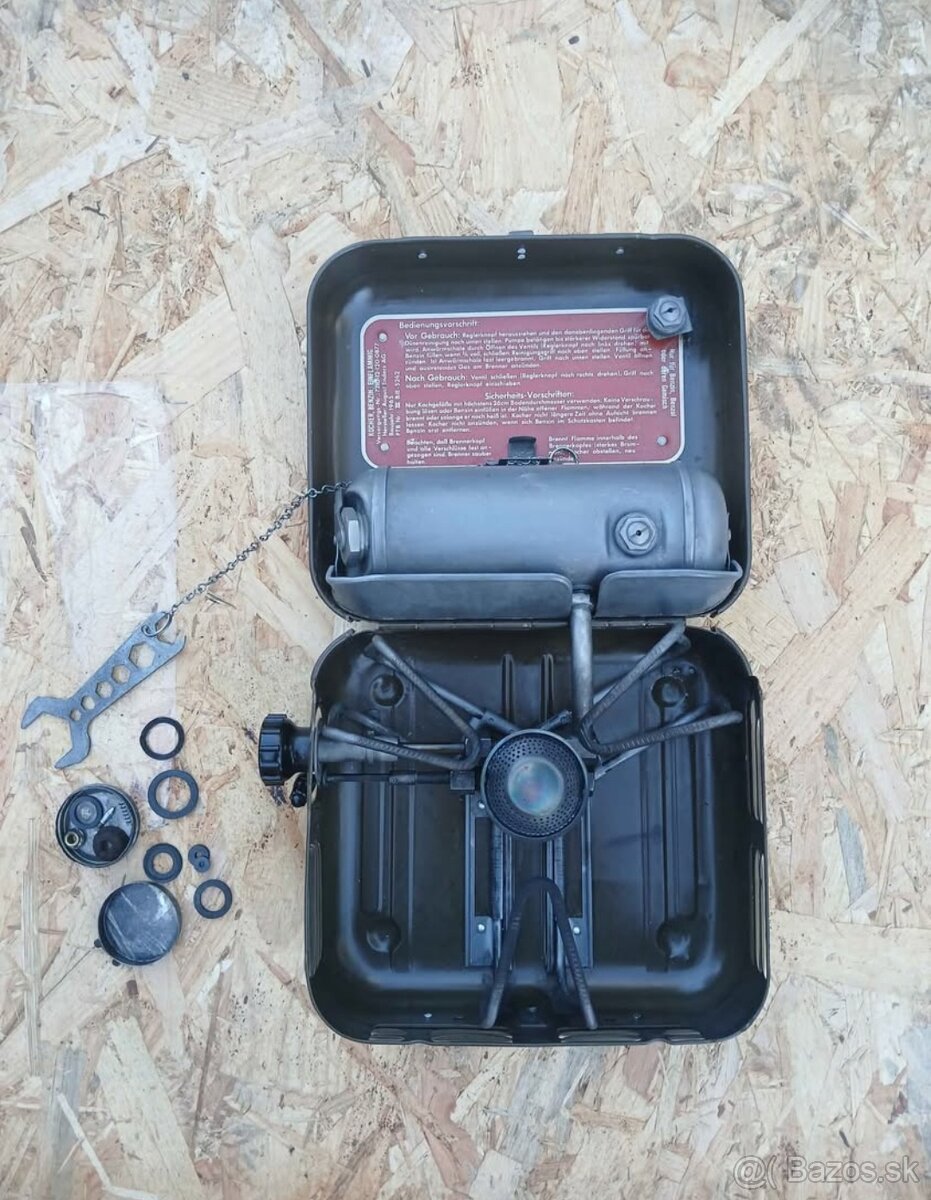 Enders No. 9061 – nemecký vojenský benzínový varič