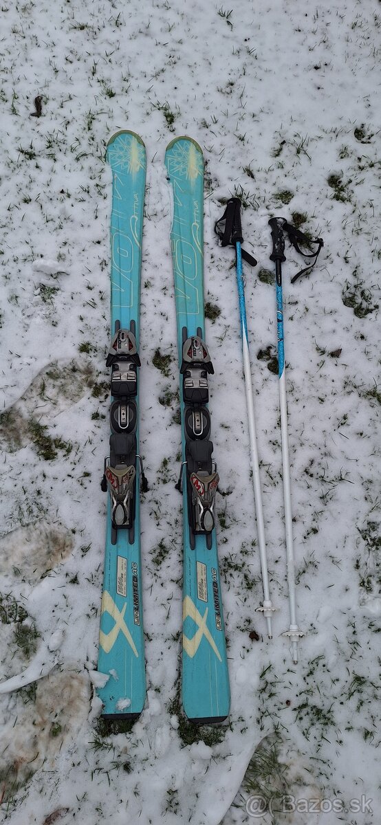 Dámske lyže 150cm
