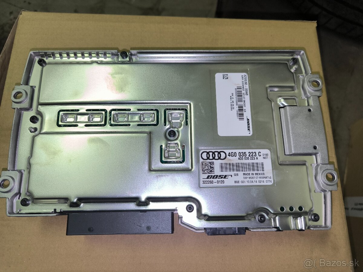 4G0 035 223 C zosilovač hudby Bode Audi Vw