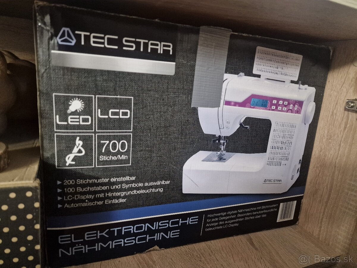 Elektrický šijací stroj