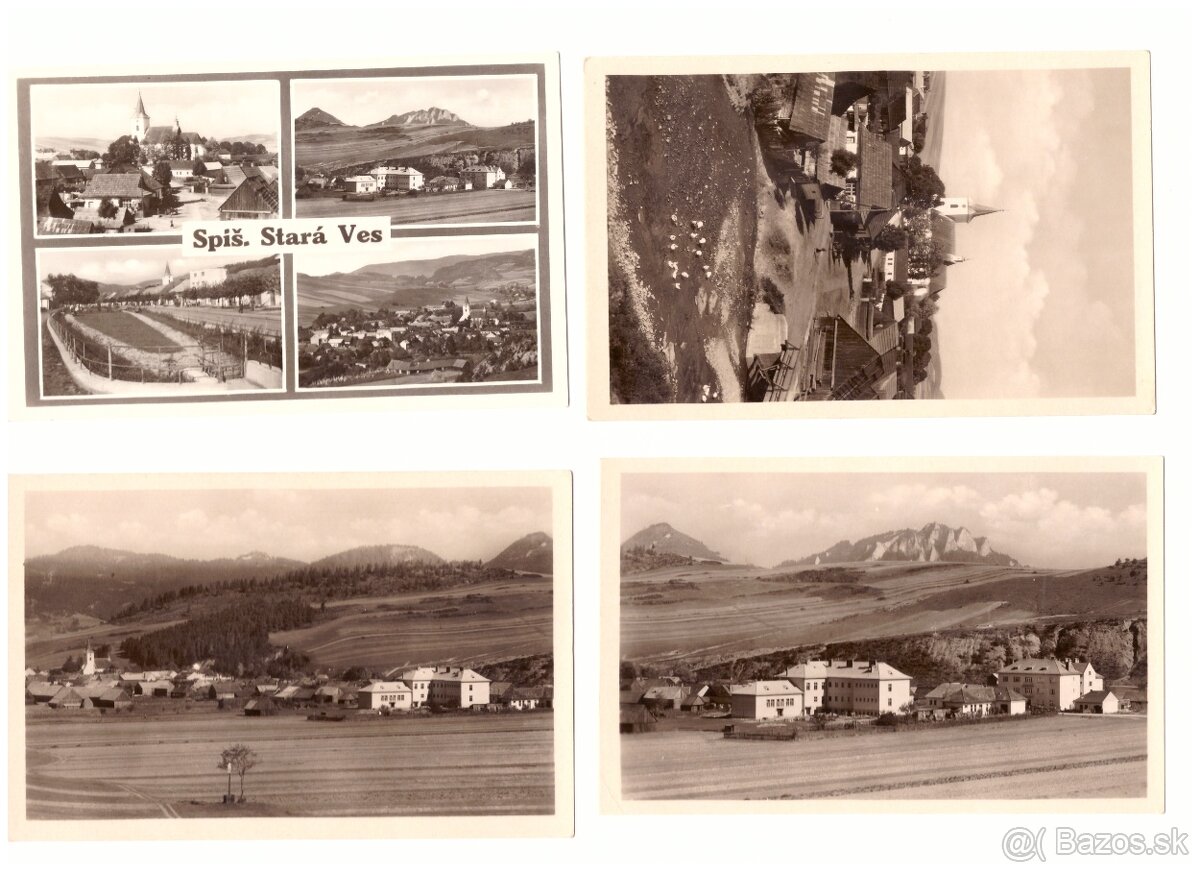 Pohľadnice Spišská stará ves