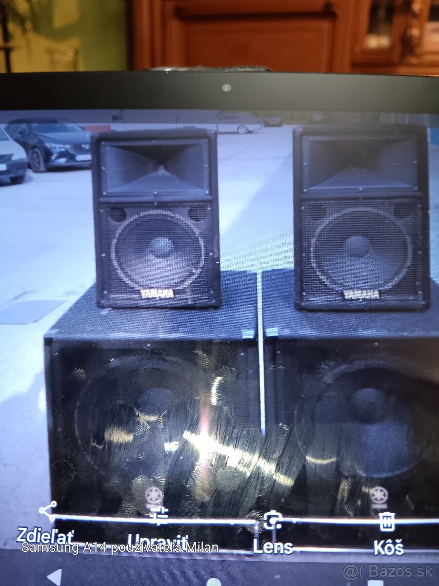 Predám PA YAMAHA 2X SUBWOOFER 2X SATELITY.