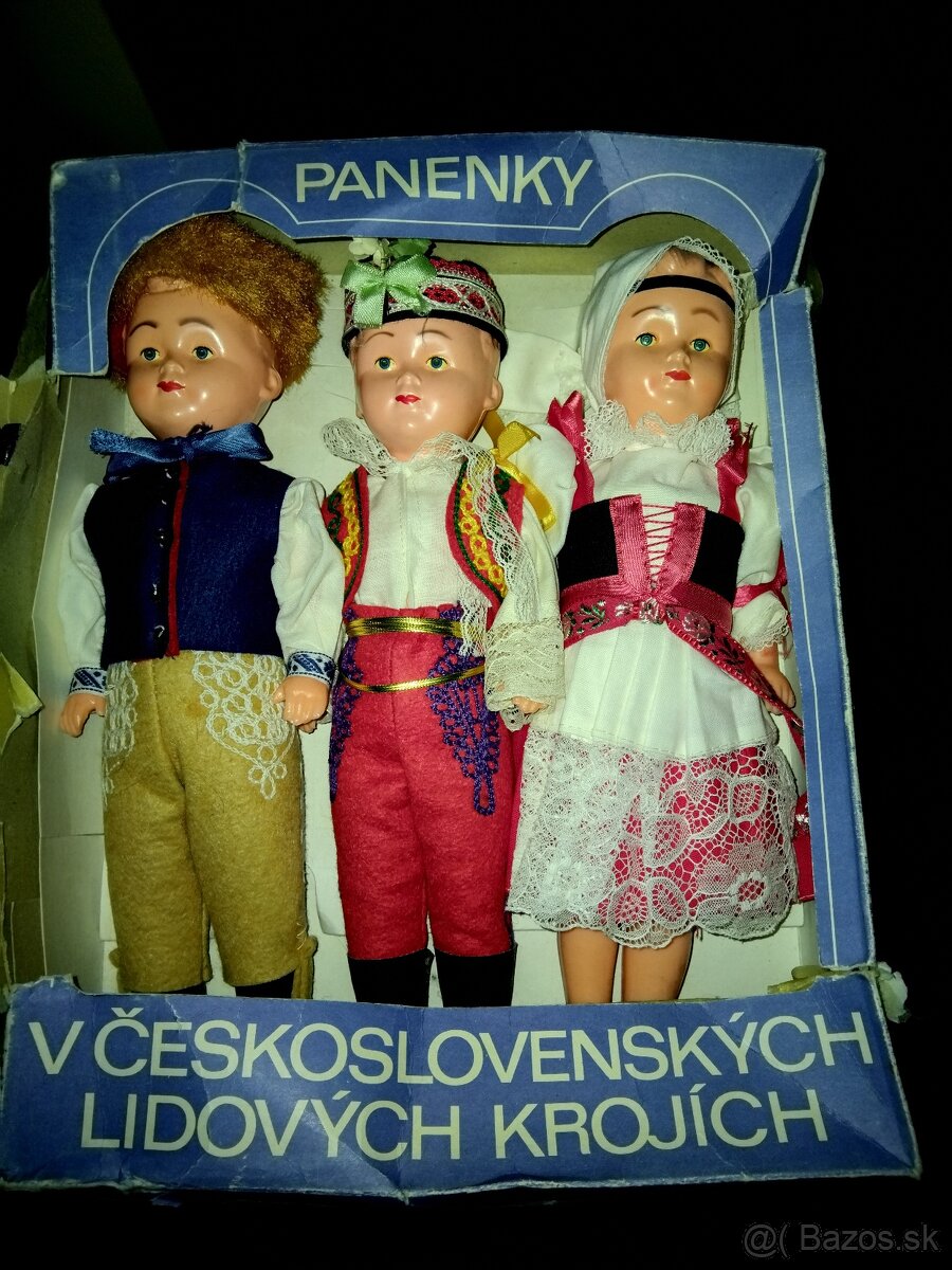 Krojovane bábiky retro