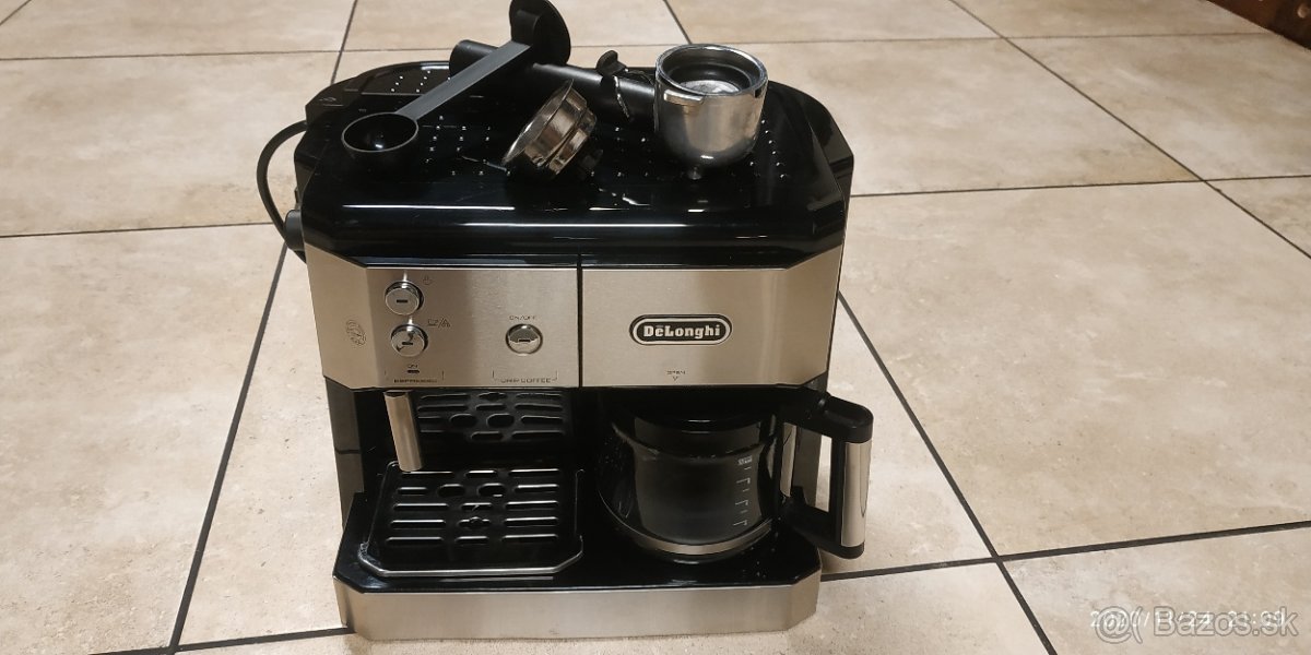 Kávovar - Espresso DeLonghi BCO421.S čierne/strieborné