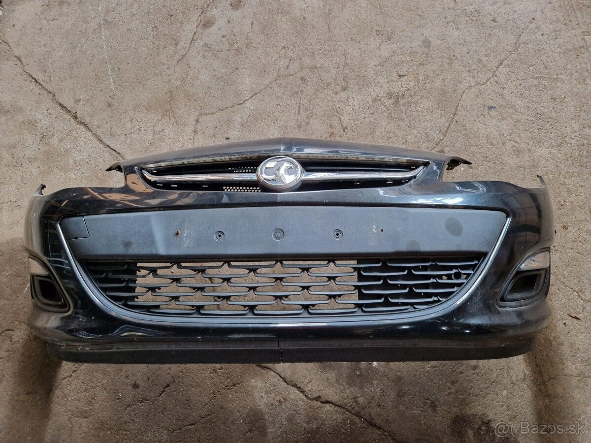 kompletny predny naraznik opel astra J facelift