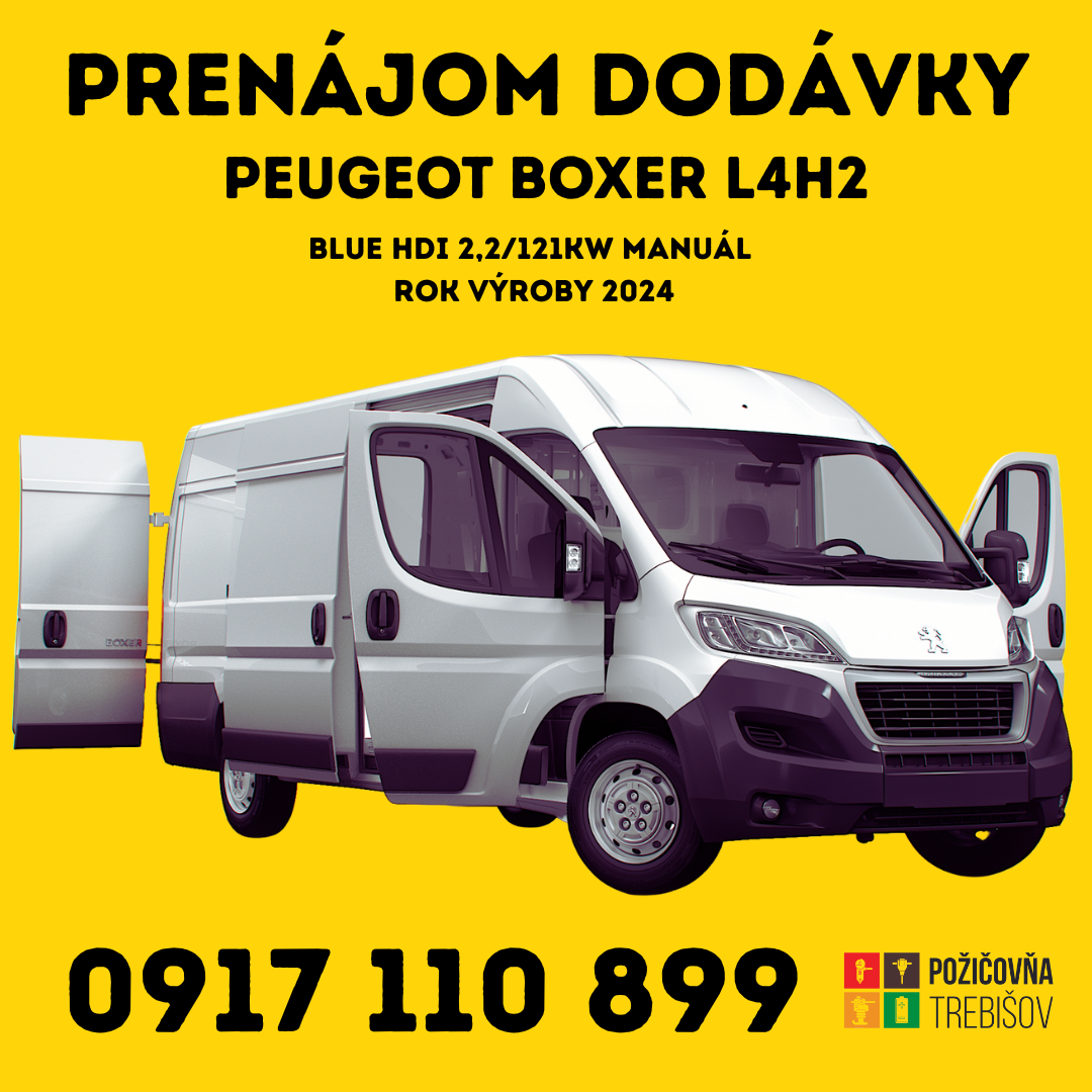 🚐 Prenájom komfortnej dodávky na dlhé cesty 🚐